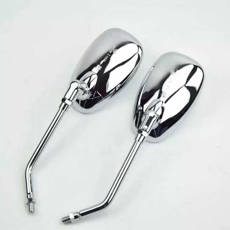 Haojue Suzuki Motorcycle H125K-2 Diamond Leopard Silver Leopard H125-7A กระจกมองหลังสะท้อนแสงกระจกมอ