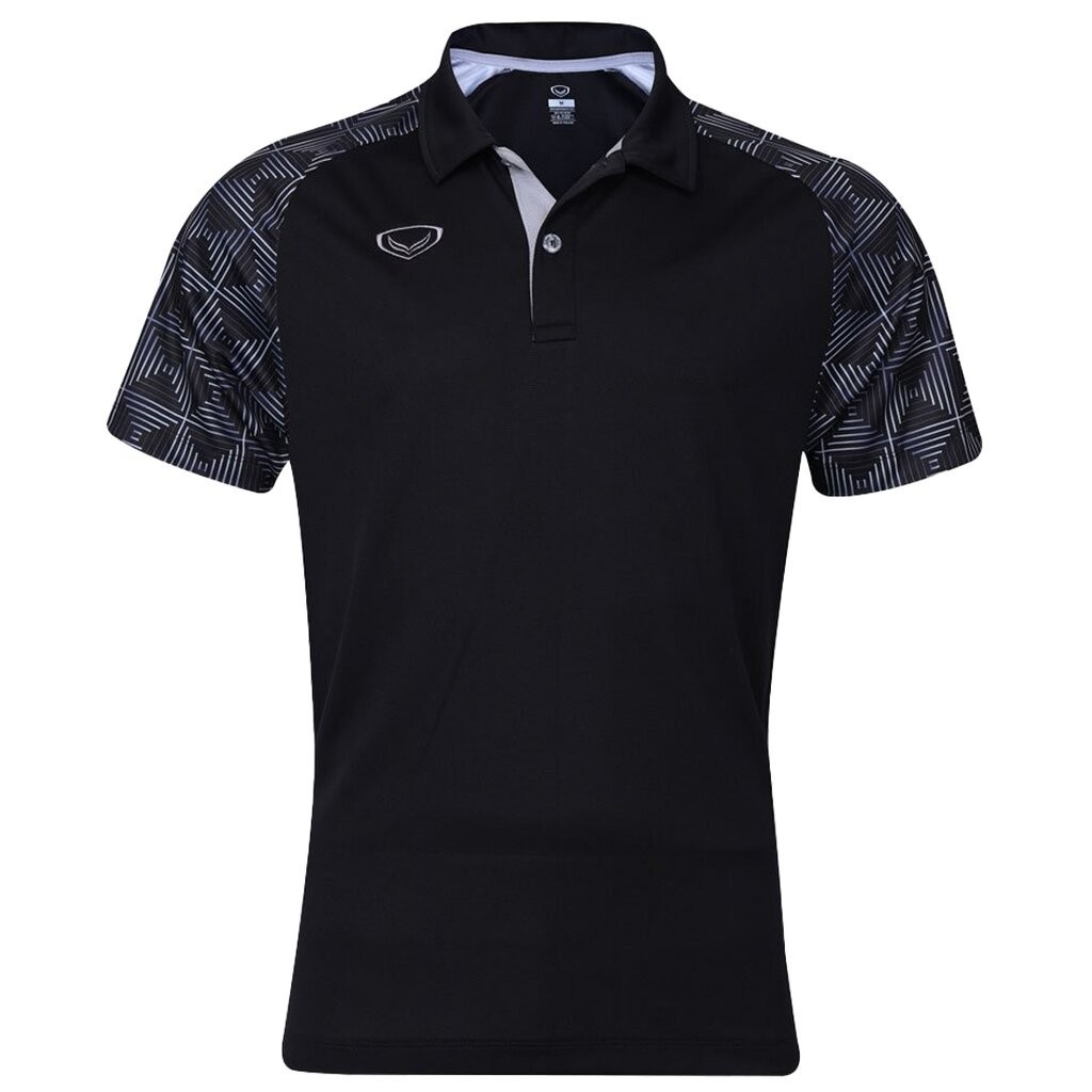 สีใหม่! Grand Sport เสื้อโปโล เสื้อคอปก แกรนด์สปอร์ต รหัส 072-083 (072083) สีดำ/กรม/โคบอลต์บลู/ม่วง