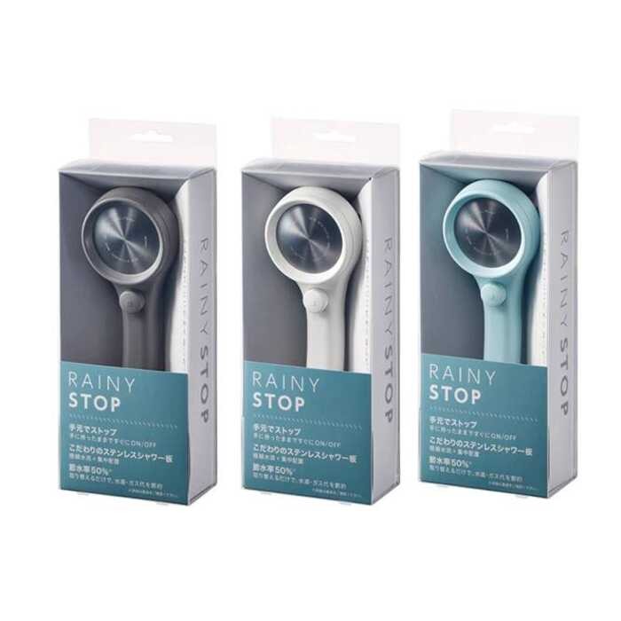 ญี่ปุ่น SANEI SANEI Rainy แรงดันน้ําประหยัดน้ําหัวฝักบัวแรงดันหัวฝักบัวปุ่มหยุดน้ํา