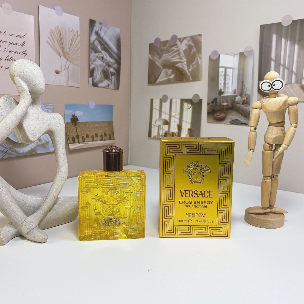 2025 Fashion 45 Versace Eros Energy (Eros Energy) Mens Vitality Edition 100ml Eros Energy, 2024 ยี่ห