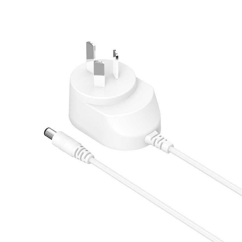 12v0.5a Charger 6W จีน Gauge Anti-Electric Shock ขาตั้งกล้องครึ่งฉนวนกาวฉนวนกันความร้อนปลั๊กอะแดปเตอ