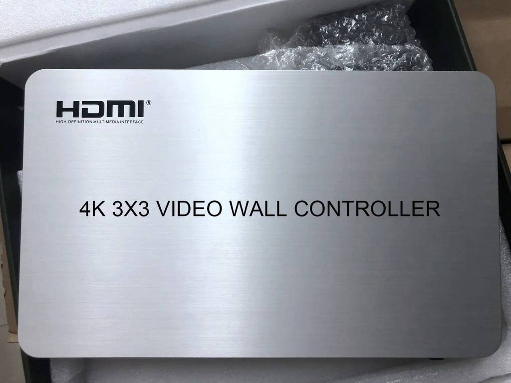 4K 4 8 9 ช่องทีวี Video Wall Controller โปรเซสเซอร์ 2x2 1x3 1x2 1x4 4x1 3x1 2x1 2x3 2x4 3x3 กล่องทีว