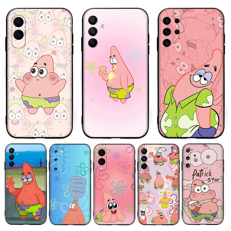 น่ารัก Patrick Star lo.1 สําหรับ Samsung J4 J6 J8 Plus หรือ Prime J2 J5 J7 Core J730 J7 Pro S6 Edge 