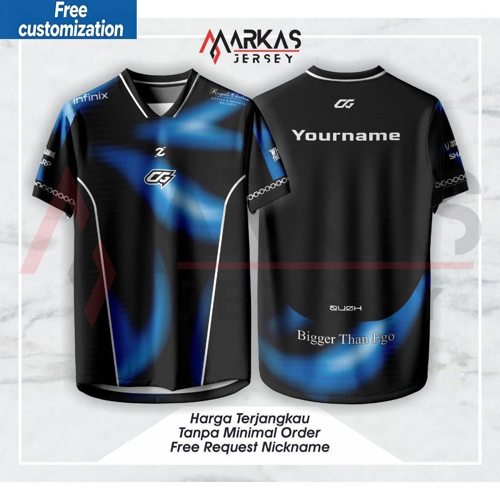 JERSEY KAOS BAJU CG ESPORTS ใหม่ 2026 M7 EDITION MPL MY SEASON 17 DOTA VALORANT LOL MOBILE LEGENDS F