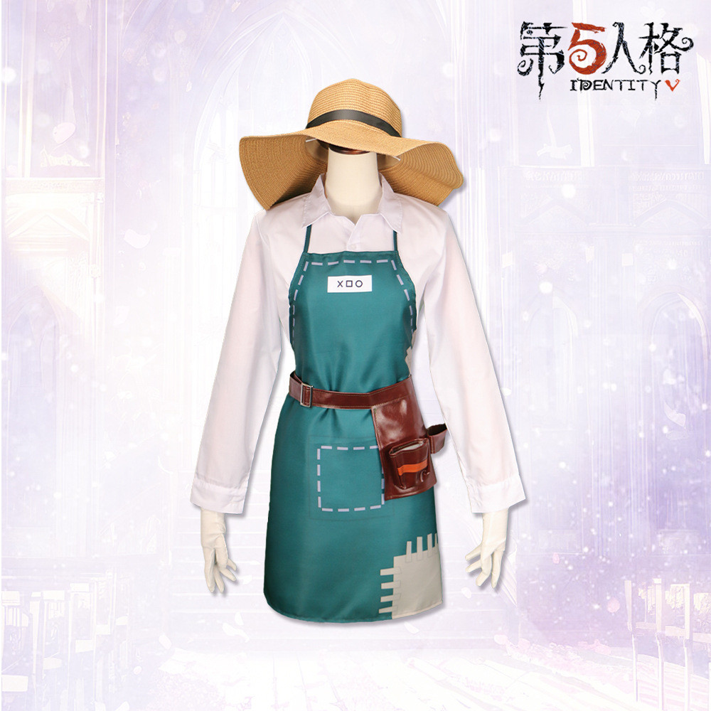 Halloween Cos Identity 5 Gardener เริ่มต้นแฟชั่น Emma Woods Cosplay Women Spot Hat Delivery