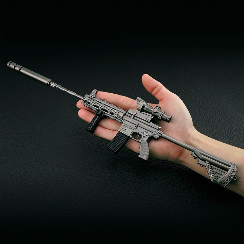 เกมกินไก่ Pubg M416 Assault Rifle Toys