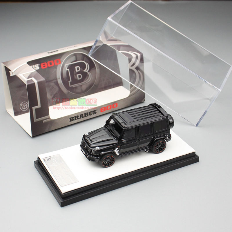 Motorhelix MH 1: 64 BRABUS G800 BRABUS Resin Limited Edition รถออฟโรดรุ่นสีดํา