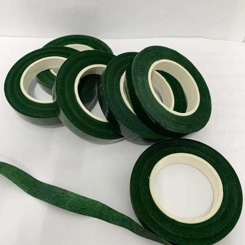 เทปห่อดอกไม้ 27 เมตร กระดาษสวนไม่เหนียว เหนอะหนะ DIY Fuzzy Wire 742