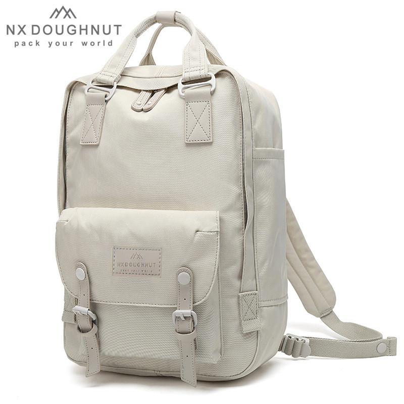 Amazon NX Donut รุ่นใหม่ Donut กระเป๋าเป้สะพายหลังไนลอนกระเป๋าเป้สะพายหลังนักเรียนหญิง