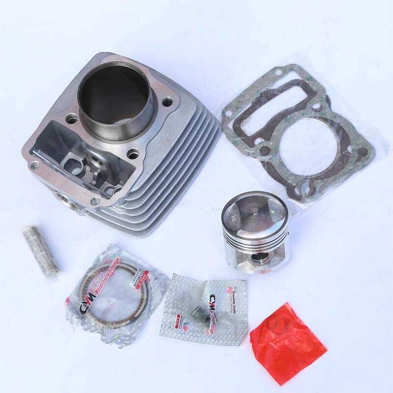 เหมาะสําหรับ Silver Leopard HJ125-7/7A HJ125-F Little Prince HJ125-8/16 ชุดกระบอกปะเก็นแหวนลูกสูบ