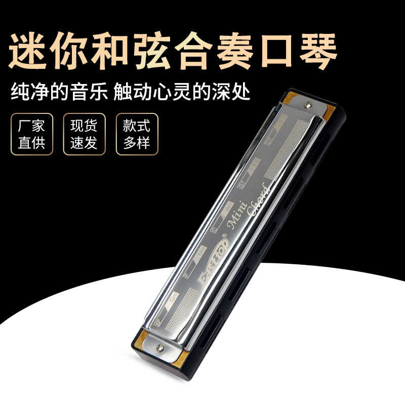 EASOP Oriental Ding Mini Chord Ensemble Harmonica ผ้าใบบรรจุภัณฑ์ T2-2