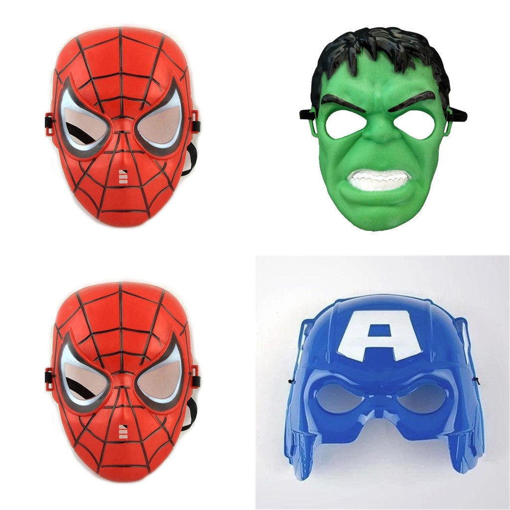 Hulk Themed Iron Man Full Face Mask สําหรับคอสเพลย์ซูเปอร์ฮีโร่เด็ก