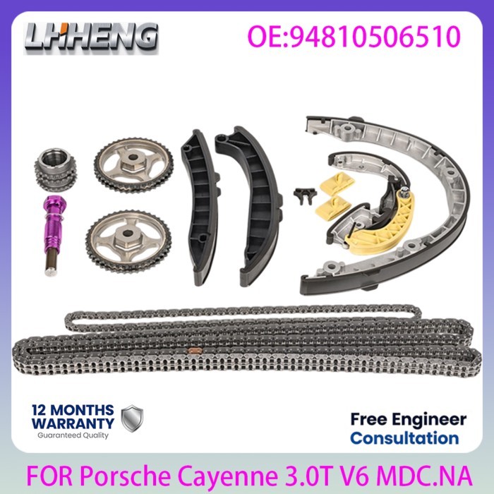 MDC.NA MCT.MA Engine Timing Chain Kit OEM 9461091585 For Porsche Macan 95B 3.0T 3.0 L T V6 Engine F