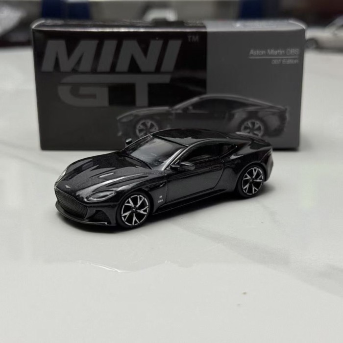 MINIGT 1008 Aston Martin DBS 007 Movie รุ่นที่กําหนดเอง 1: 64 โมเดลรถโลหะผสม