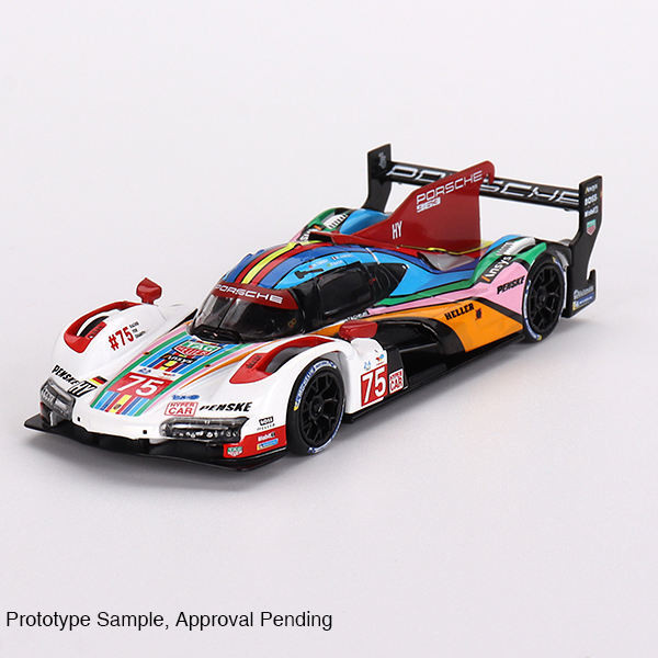 TSM MINI GT 1: 64 Porsche Porsche 963 #75  2023โมเดลรถอัลลอย Le Mang