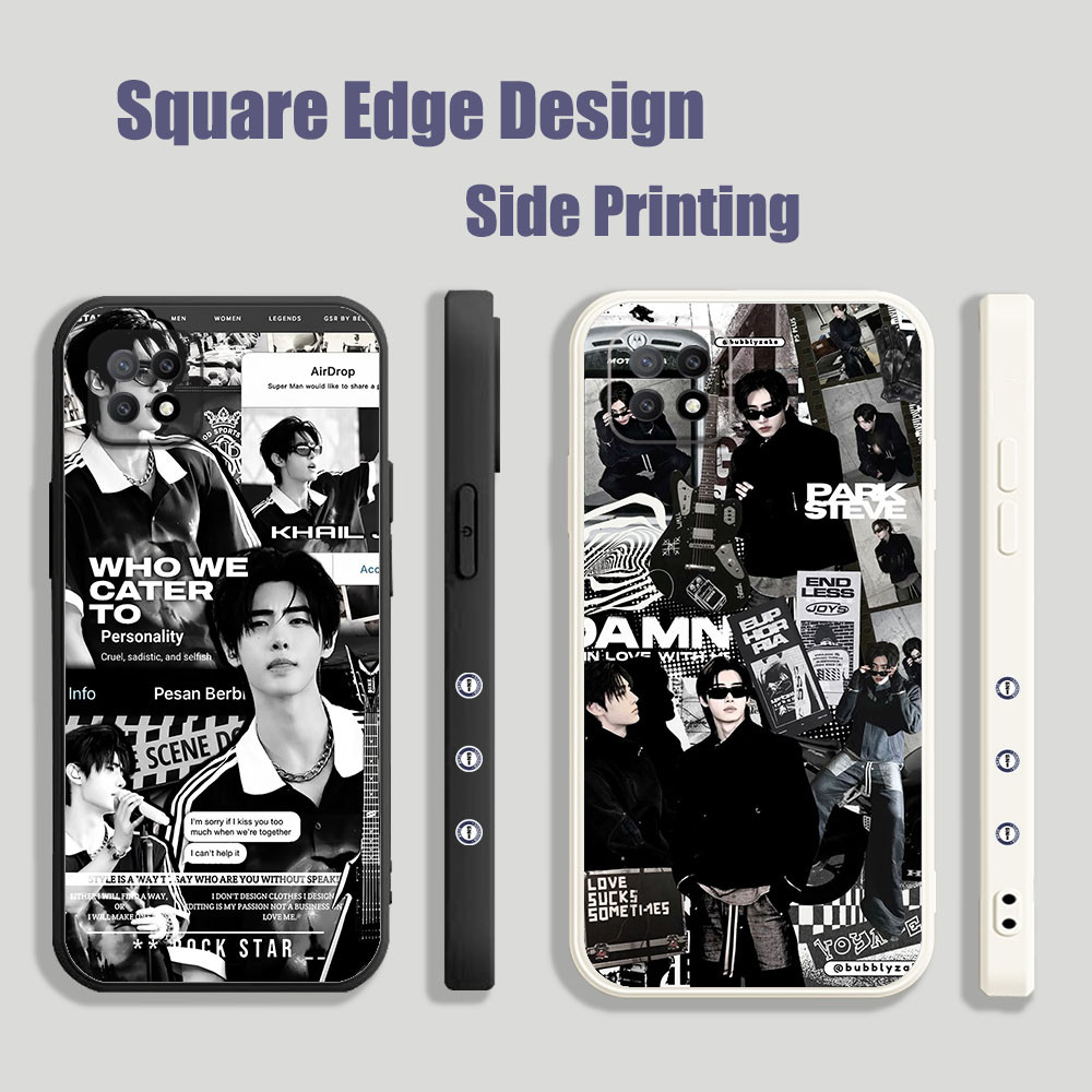 ปลอกสําหรับVivo Y15S 2021 Y53 V11i Z3i S1 V21e 4G Y76 5G Y73 2021 4G Y21 2021Enhypen PARK SUNGHOON C