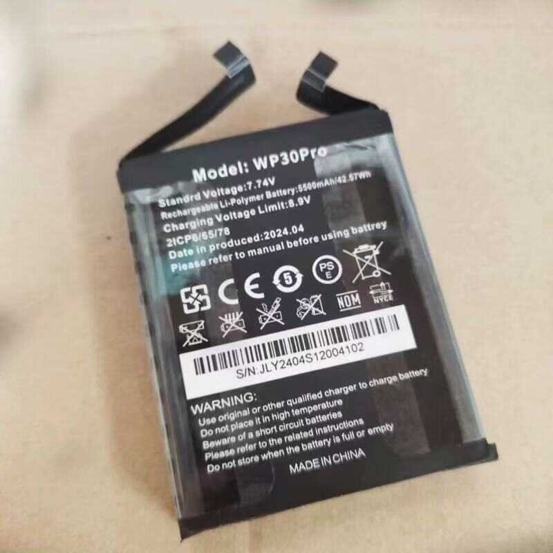 ▥ ต้นฉบับ OUKITEL WP30 Pro แบตเตอรี่ในตัวแบตเตอรี่โทรศัพท์มือถือ WP30 Pro แบตเตอรี่