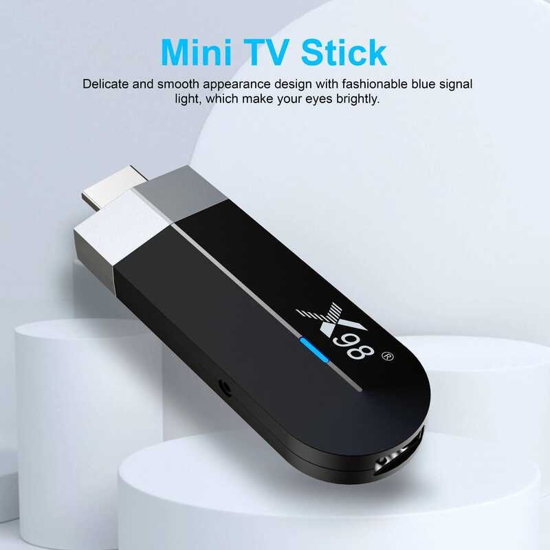 ▥ X98 S500 Android 11 Amlogic S905y4 Quad Core 2.4Gและ5g Dual Wifi 4Gb 32Gb 4K Av1 H.265 Media