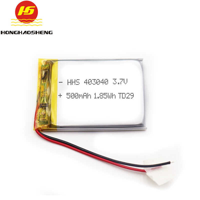 403040แบตเตอรี่ลิเธียม5มิลลิแอมป์ชั่วโมงลําโพงบลูทูธไฟ นํา ไฟฟ้าของเล่นเครื่องมือความงามชาร์จปลอดภัย