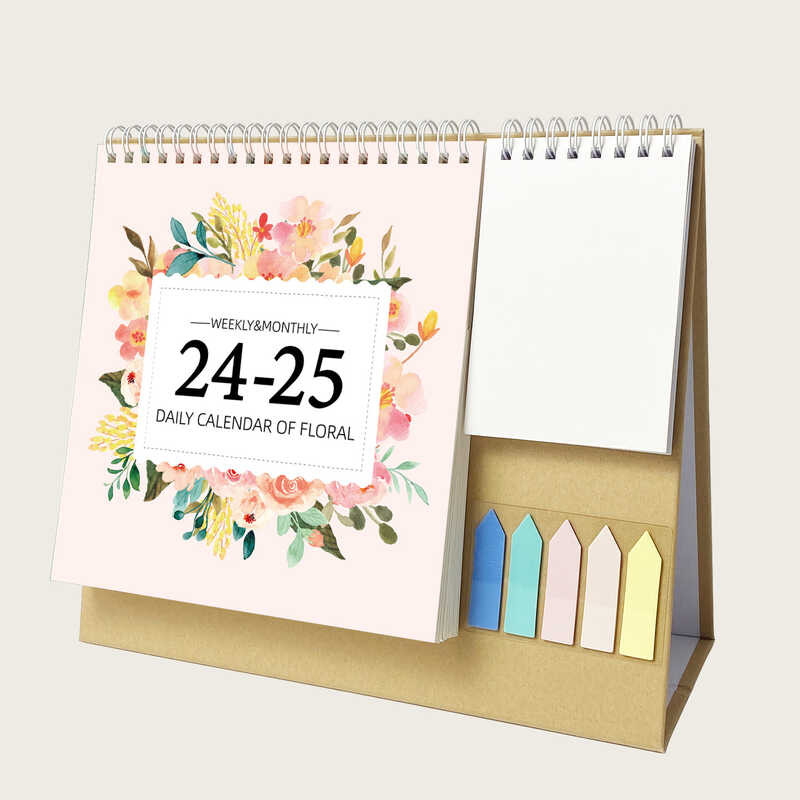 LY Creative Taiwan Calendar 2025 Practical Office Calendar Simplified Design Simplified Calendar Fr