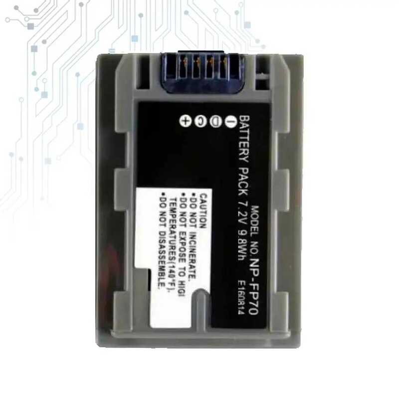 Battery For Sony NP-FP60 NP-FP71 NP-FP90 DVD92 DVD103 DCR SR30E NP-FP70 1800mAh
