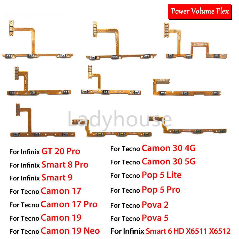 สําหรับ lnfinix GT 20 Pro Smart 6 HD 8 9 Pro/Camon 17 Pro 19 Neo / Camon 30 4G 5G/ Pop 5 Lite pro /P