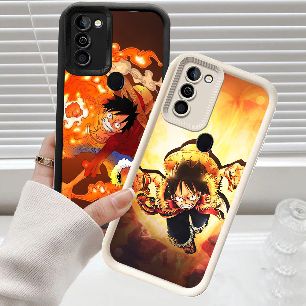 CH74 One Piece Luffy Soft Casing สําหรับ Infinix HOT 11 12 10 Play เคสป้องกัน