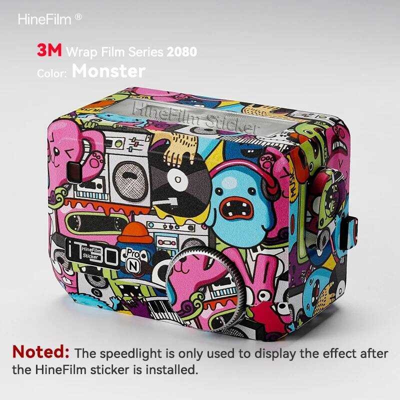 ▥ Hinefilm ผิวสําหรับ It30pro C/N/F/O กล้องแฟลชสติกเกอร์สําหรับ Godox It30 Pro Speedlight Decal