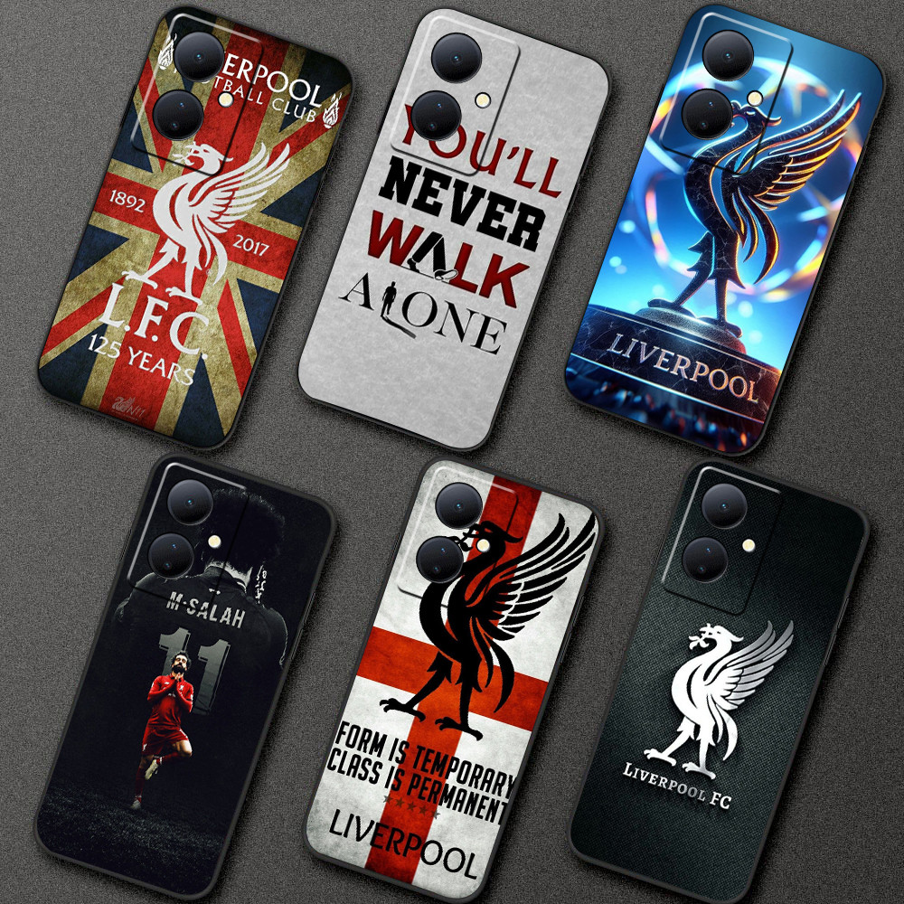 Vivo Y78 5G Y78 PLUS SX27 Liverpool เคสโทรศัพท์สีดําแบบนุ่มเคสป้องกัน