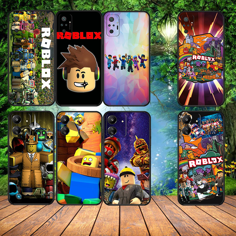 นุ่มสีดํา TPU Huawei P10 20 30 Lite Pro Y8P Y8s roblox11 เคสโทรศัพท์