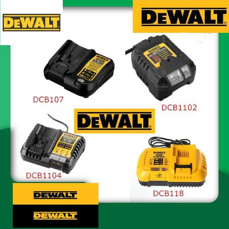 DEWALT แท่นชาร์จ Dcb1102 / Dcb1104 Dcb118 ของแท้รับประกันศูนย์ 1 ปี