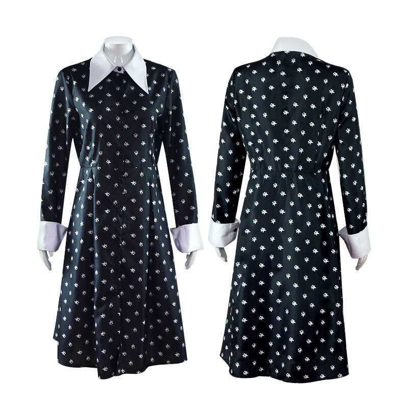 ชุดคอสเพลย์สูทดำ Adam's Family ตามแบบฉบับจากทีวีและภาพยนตร์