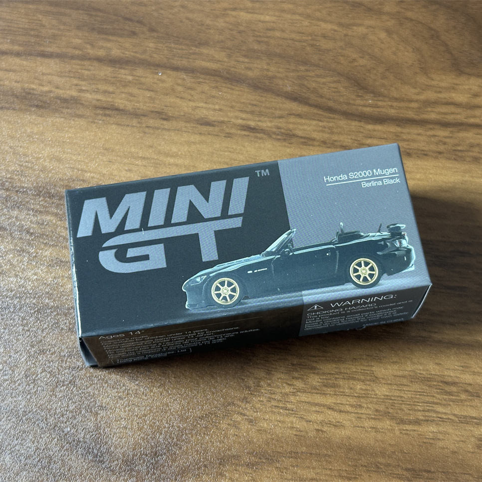 TSM MINIGT 1: 64 Honda Honda S2000 AP2 Mugen Black Carbon Cover Alloy Car Model