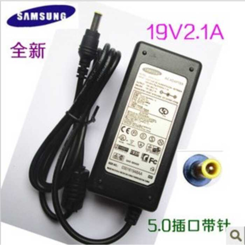 Samsung N270 N143 N350 N135 N138 19V 2.1A อะแดปเตอร์แปลงไฟโน้ตบุ๊ก