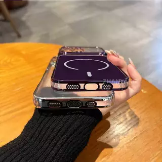 สําหรับ infinix Hot 30 Hot 30i Hot 30 Play Electroplated โปร่งใสหน้าต่างขนาดใหญ่สีพื้นหลังเคสโทรศัพท์ความงามซิลิโคน TPU minimalist soft Case