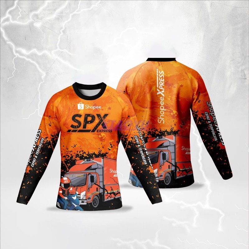 SPX EXPRESS PREMIUM JERSEY LONG SLEEVES / COURIER DRIVER SHOPEE PACKAGE‌‌