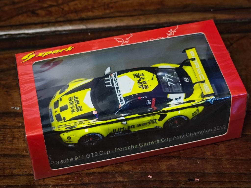 SPARK รุ่น 1/43 2022PCCA PORSCHE PORSCHE 911 GT3 CUP 777 #