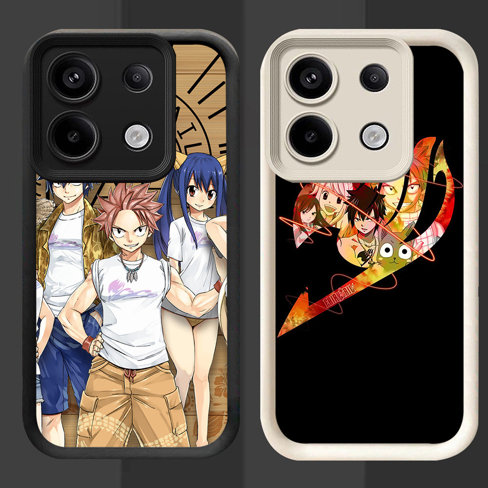 R68 Fairy Tail Casing สําหรับ Infinix Note 40 40S Pro Plus 5G สีดําและสีขาว