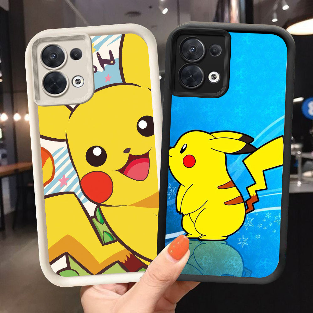 YS-18 Pikachu ปลอกซิลิโคนอ่อนนุ่มสําหรับ OPPO A5X F21 F21S K9X Reno 7 8 13F ค้นหา X5 Lite Pro