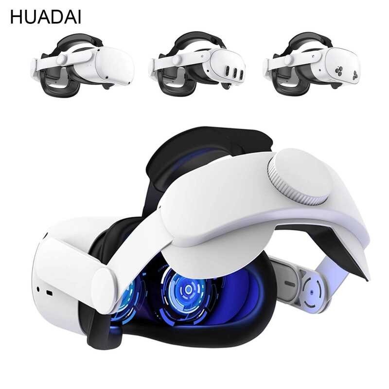 HDAI design Comfort Head Accessoriesเข้ากันได้กับ Oculus/Meta Quest 2/3/ 3S, Elite Strap Replacement