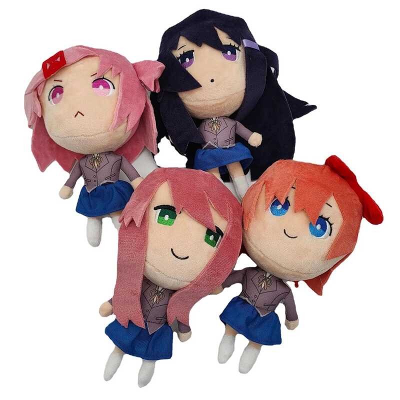 C Game Doki Doki Literary Club Plush Toys Anime Cosplay Monika Natsuki Sayori Yuri Dolls 20Cm