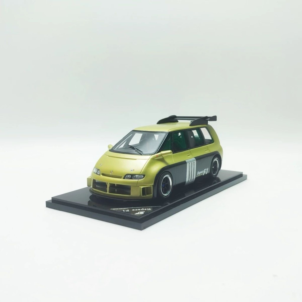 SJF 1/32 Renault ESPACE F1 รุ่น 1995 จําลองเรซิ่นรถรุ่นคอลเลกชันเครื่องประดับ