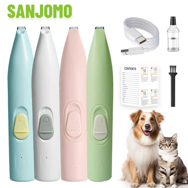 YYT Cat Pet Shaver ปัตตาเลี่ยนผมมัลติฟังก์ชั่น ปัตตาเลี่ยนไฟฟ้า โกนหนวด สุนัข ปัตตาเลี่ยนผมพลาสติก ป