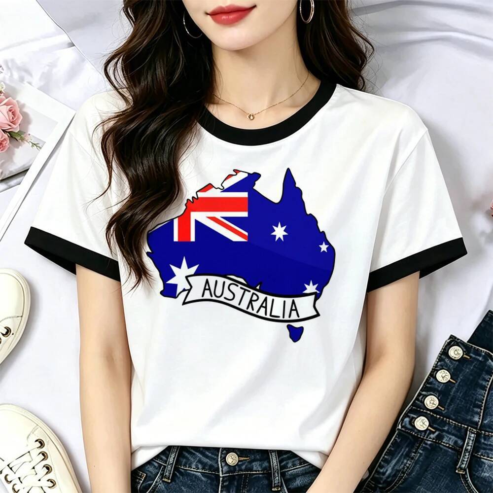 ออสเตรเลียเสื้อยืดผู้หญิง Psychedelic 2000s ญี่ปุ่น cutecore baddie เสื้อความงาม streetwear วินเทจน่ารัก dollette
