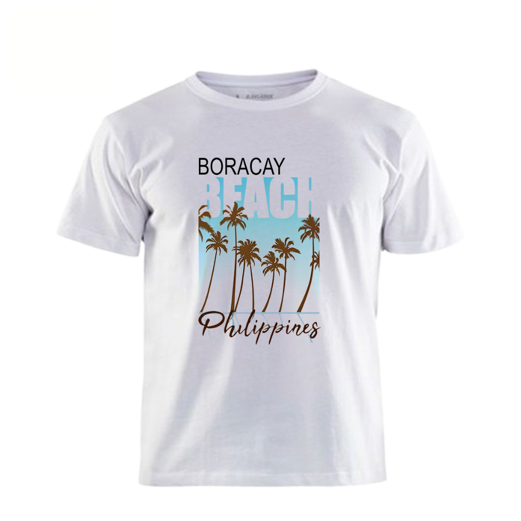 เสื้อยืด BORACAY - KIDS TO ADULTS SIZES AVAILABLE (UNISEX) ที่ดีที่สุดสําหรับ SOUVENIRS