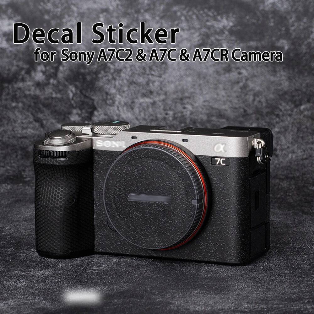 สําหรับ Sony Alpha 7C II Decal ผิว A7C2 A7C A7CR กล้องสติกเกอร์ผิว A7CM2 A7CR ฝาครอบฟิล์มห่อ A7CII ฟ