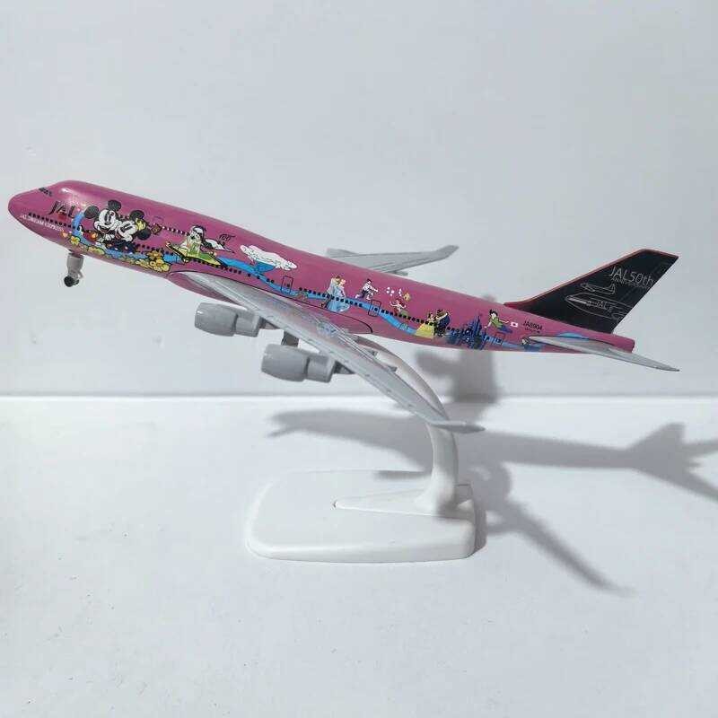 C C JASON TUTU 20Cm JAL Japan Aires Boeing 747 Aircraft Model Planel Airplane Diecast Metal Planes