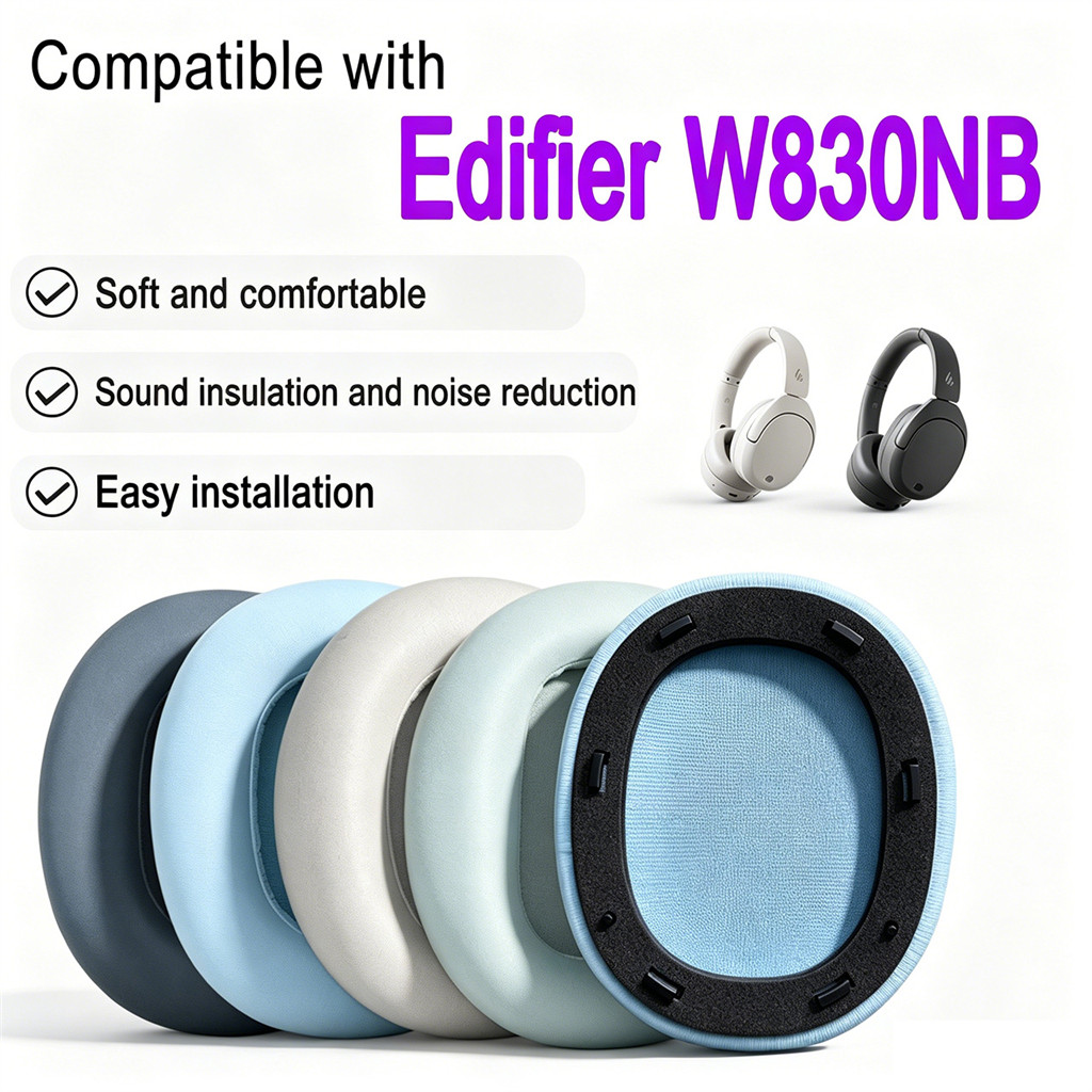 สําหรับ Edifier W830NB ชุดหูฟังแผ่นรองหูฟังเปลี่ยน 1 คู่