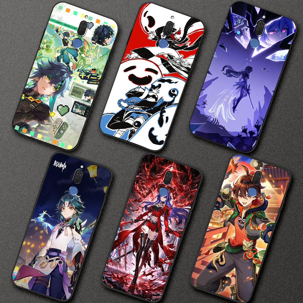 เคสโทรศัพท์สีดําแบบนุ่มแฟชั่นสําหรับ OPPO F11 Pro A9X A9 SX22 jujutsu Kaisen Gojo caseg