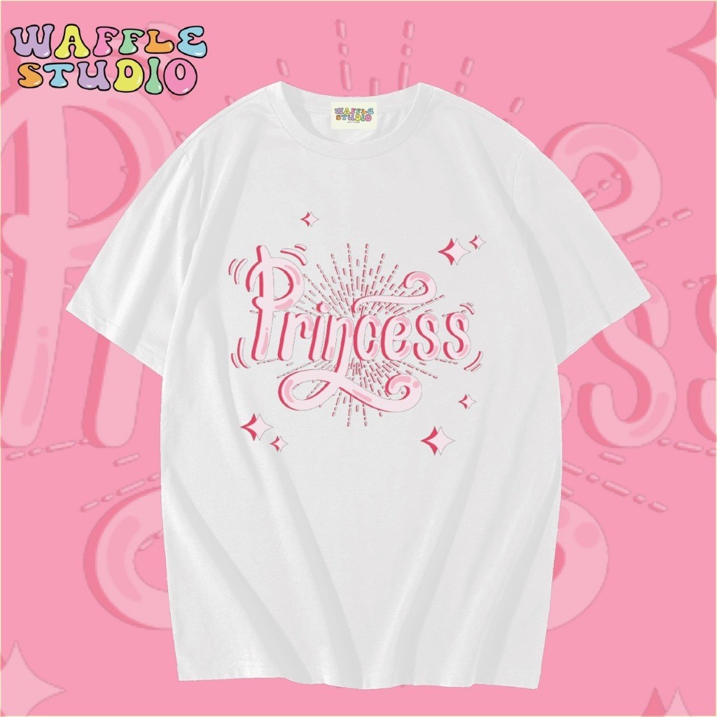 [ส่งฟรี  ] WS0309 เสื้อยืดโอเวอร์ไซส์ เสื้อยืดเกาหลี ผ้าคอตตอน100% เสื้อยืด WAFFLE STUDIO